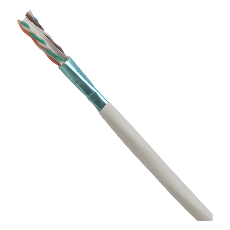 Bobina de Cable UTP de 4 Pares, Cat6A, 23 AWG, CMP (Plenum), Color Blanco, 305m