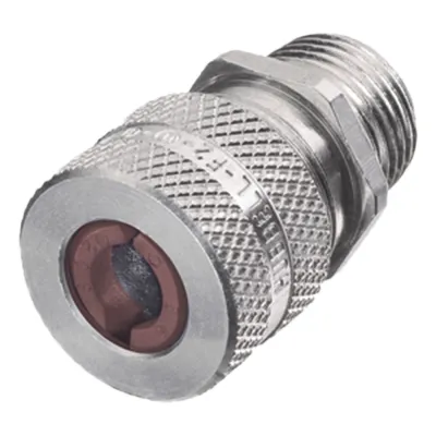 Conector de cable, de aluminio macho recto, .50 - .63 ", 1/2".