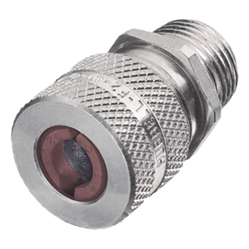 Conector de cable, de aluminio macho recto, .50 - .63 ", 1/2".