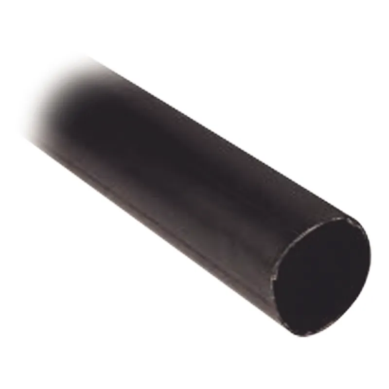 Tubo Termoencogible (Termofit) Negro de 1.2 m, 2" de Diámetro, Reduce de 2:1, Poliolefina.