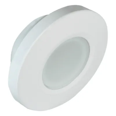 Luz led marina serie Orbit , emite luz de colores blanco, rojo y azul de 210 lúmenes, para uso interior o exterior, fabricado bajo norma de protección IP67.