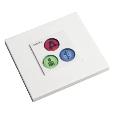 Modulo de 3 Botones iluminados con Lector RFID 125 KHz / Alarma / Cancelar y Código Azul / BUS RS485 / Compatible con NX0019/B, NX1021 y NX0015