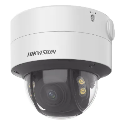 Domo IP 4 Megapixel / Imagen a Color 24/7 / Lente 3.6 - 9 mm / Luz Blanca 40 mts / WDR 130 dB / Exterior IP67 / IK10 / Captura Facial / ACUSENSE / MicroSD / ACUSEARCH