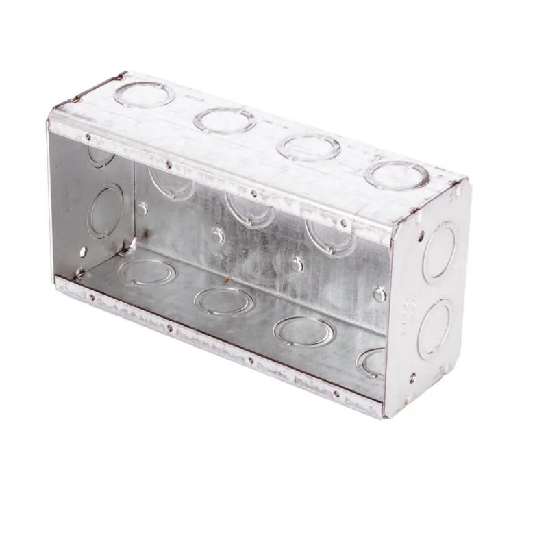 Caja Multigang de 4 Gangs,/ Profundidad de 2-1/2"/ 20 TKO (1/2"- 3/4").