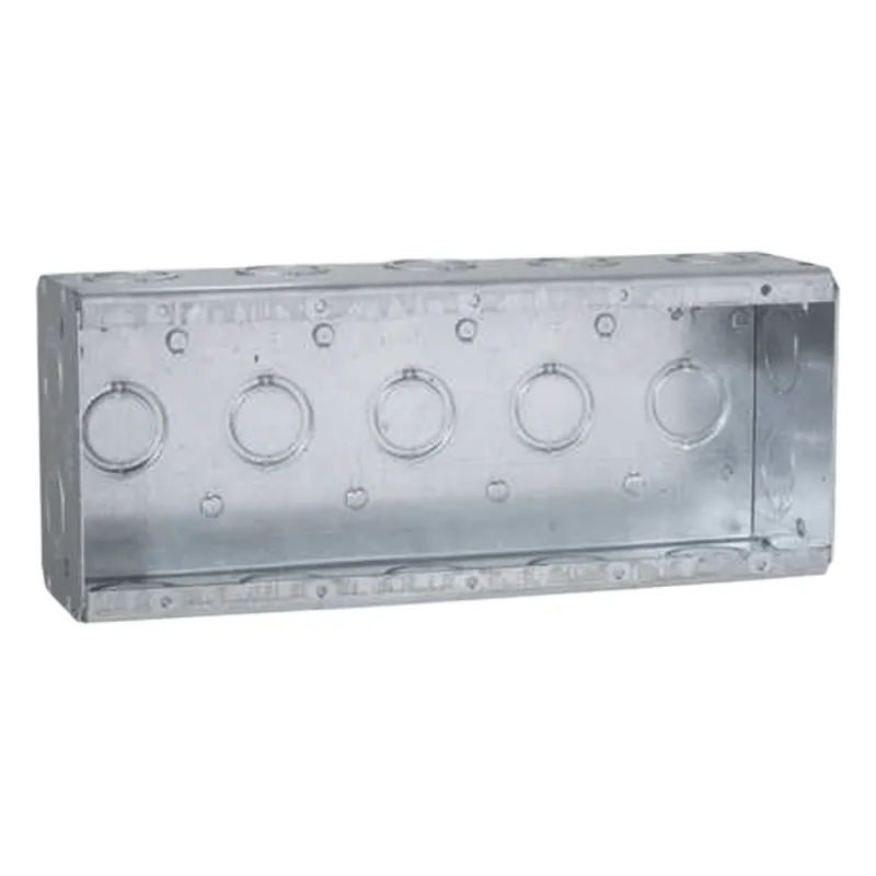 Caja Multigang de 5 Gang / Profundidad 2 1/2" / 19 Entradas 1/2"-3/4".