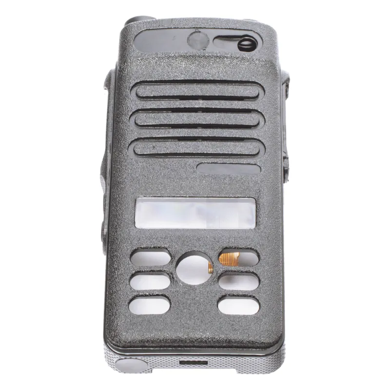 Carcasa de Repuesto / Housing Gabinete Chasis para Radio Motorola MOTOTRBO DEP570e / Versión con Pantalla y Teclado / Cubierta de Reemplazo Directo / Plástico de Alta Resistencia