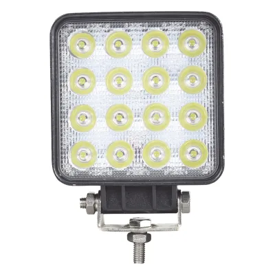 Luz de trabajo de 16 LED, 4000 Lumenes, 48 Watts, 10-30 Vcc, IP67