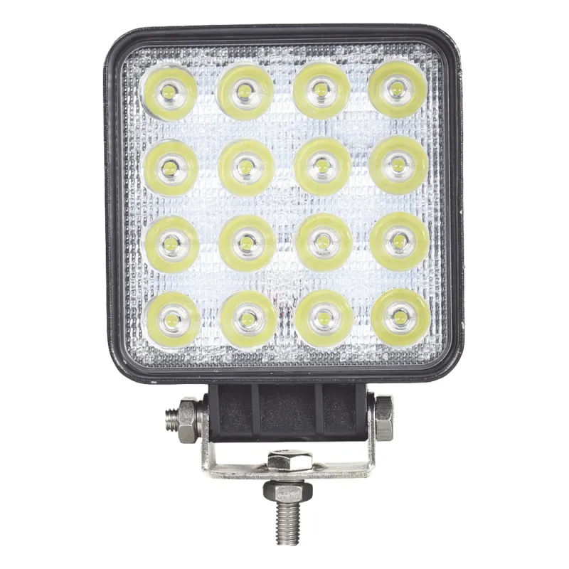 Luz de trabajo de 16 LED, 4000 Lumenes, 48 Watts, 10-30 Vcc, IP67