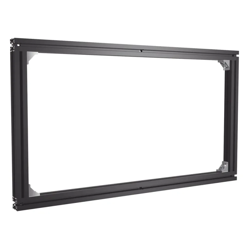 Montaje de Pared para 2 Paneles LED / Uso en Interior / Compatible con DS-D4425FI-CAF(B) y DS-D4418FI-CAF(B)