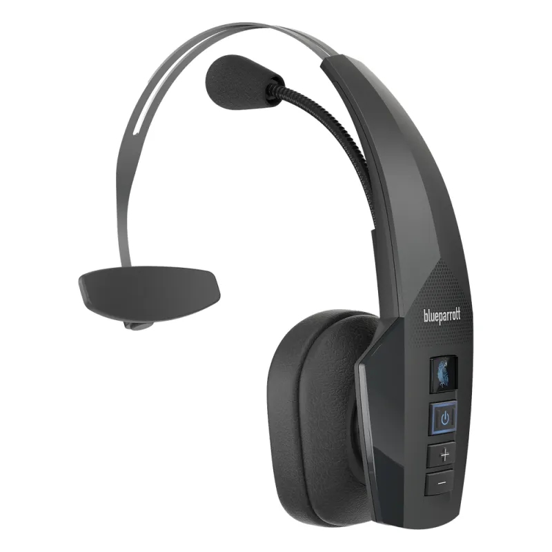 BlueParrott B350-XT , cancelación de ruido del 96%, Bluetooth, IP54, control de voz, para ambientes ruidosos (204260).