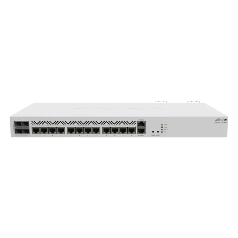 Cloud Core Router 16 Nucleos ARM, 12 puertos Gigabit, 4 SFP+ 10G