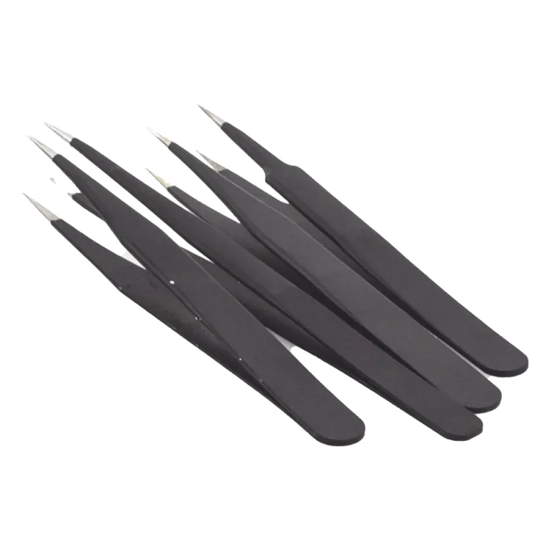 Juego de 4 Pinzas Antiestáticas.