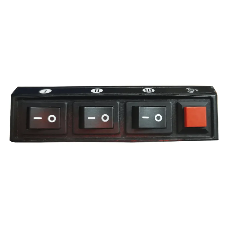 Switch de 4 interruptores para Encendido/Apagado y Control de patrones de destello