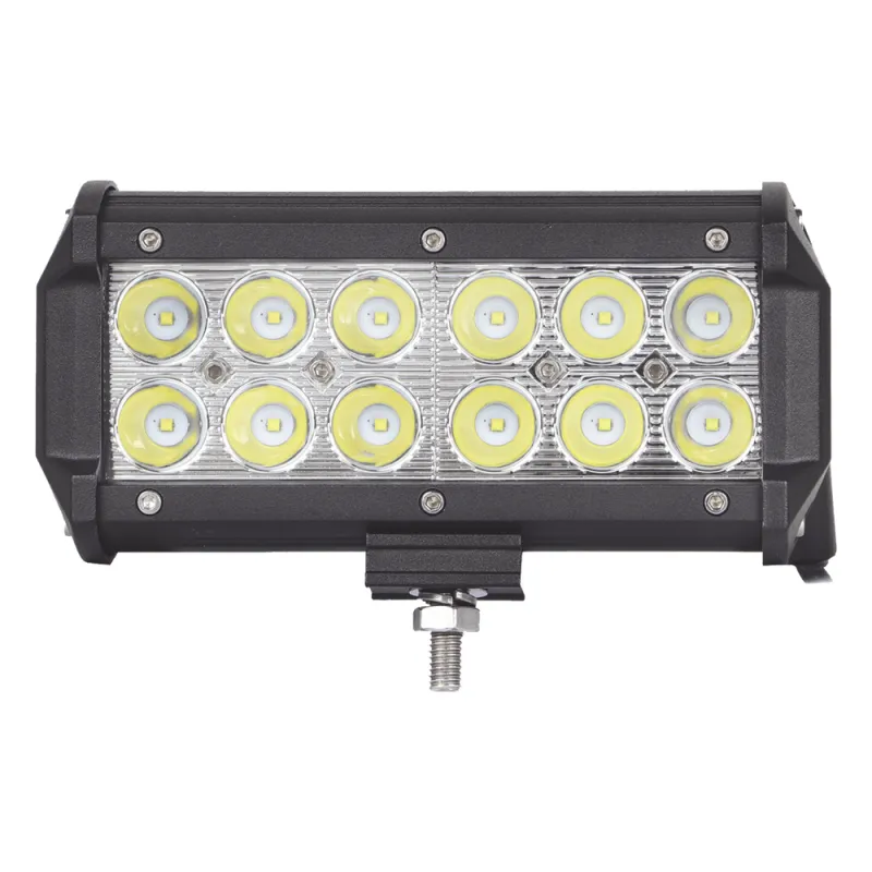 Barra de Luz de 12 LED, 1500 Lúmenes, 18 watts, 10-30 Vcc, IP67, 6.5 pulgadas