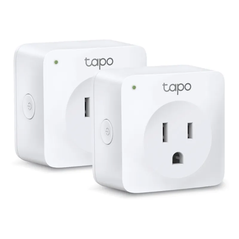 KIT 2 Mini Smart Wi-Fi tomacorrientes / Control Remoto / Programación y Temporizador / Diseño Compacto / 2.4 GHz / carga máxima de 10 A / hasta 1200 W