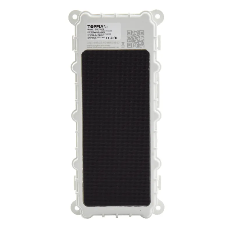 Dispositivo de Seguimiento de Activos / Protección IP67 / Rastreador GPS / Recargable Li 9600 mAh / LTE Cat-M1/NB-IoT / Tamaño Compacto / Funciona con Energía Solar / Alarma de Batería Baja / Seguridad de Datos MD5/AES / Sopor