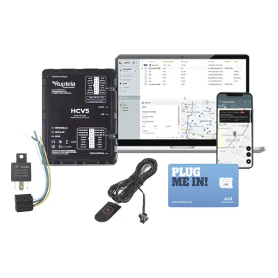 Kit de Localizador 4G LTE / Incluye 1 MICROSIM30M2M + 1 VOUCHER1M + 1 EPCOMGPSMENSUAL + 12VRELAY + Botón SOS