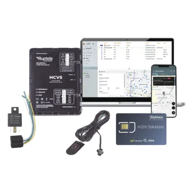 Kit de Localizador 4G LTE CATM1/ Incluye 1 MICROSIM25GPS y servicio de datos por 1 año / 1 EPCOMGPSMENSUAL / RELAY / Botón SOS