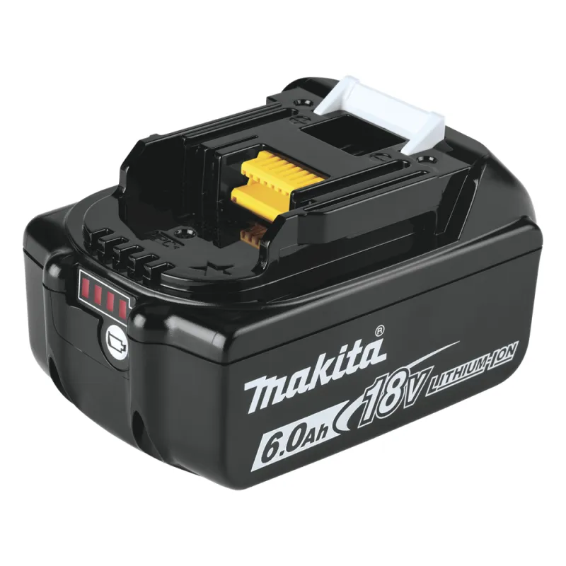 Batería LXT Litio-Ion de 18V 6.0 Ah, con led indicador de nivel de carga.