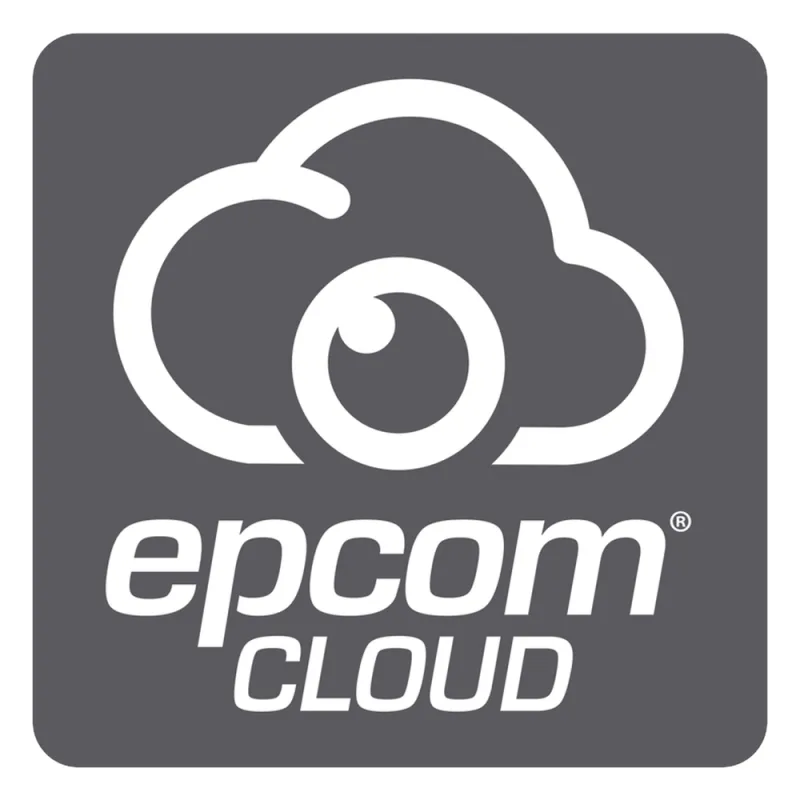 Suscripción Anual Epcom Cloud / Grabación en la nube para 1 canal de video a 8MP con 365 días de retención / Grabación por detección de movimiento