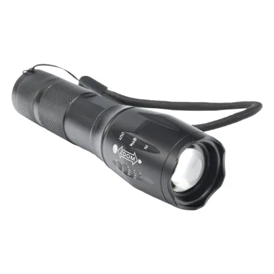 Linterna LED de Aluminio, 600 Lúmenes, IPX4, Resistente al Agua