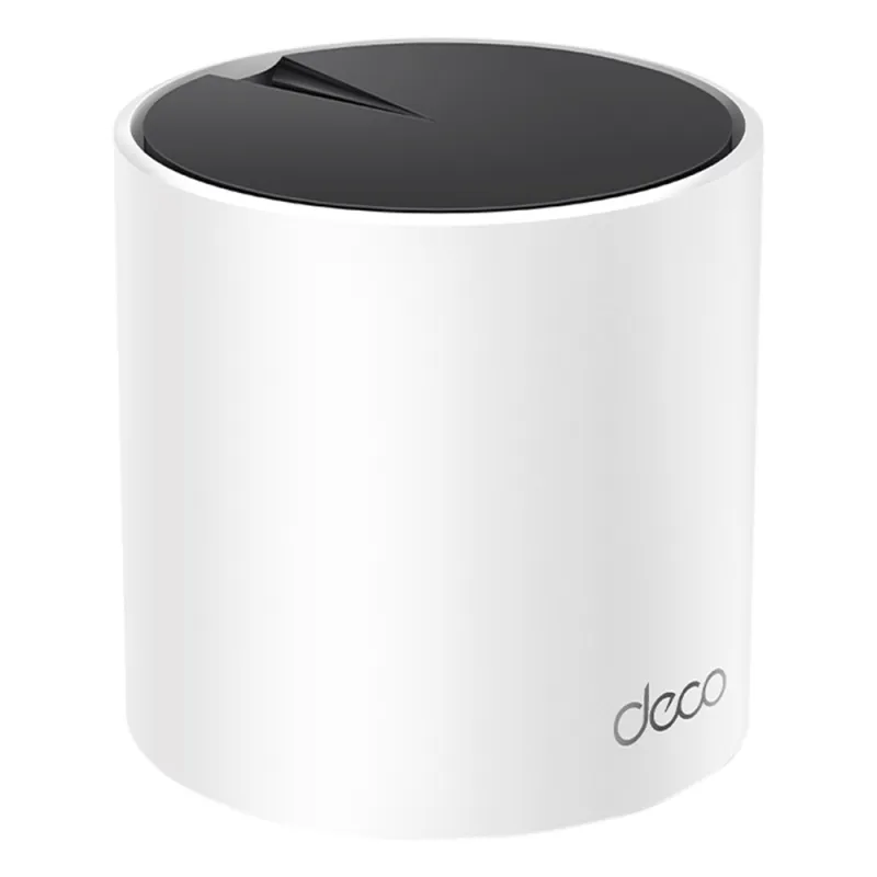 Router Inalámbrico MESH Interior para Hogar / Doble Banda Wi-Fi 6 AX3000 Mbps / 3 Puerto Gigabit WAN/LAN / 2 Antenas Internas / Administración Mediante la App Deco (iOS, Android) / Protección HomeShield