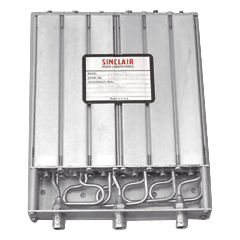 Duplexer Móvil para 440-480 MHz, 6 Cavidades, 5 a 10 MHz de Sep., 50 Watt, Conectores BNC Hembra.