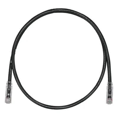 Cable de Parcheo TX6, UTP Cat6, 24 AWG, CM, Color Negro, 1.83 Metros (6 Pies)