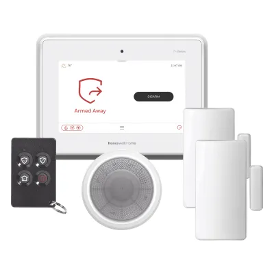 Panel de alarma touchscreen de 7" all-in-one con Alexa integrada, Wi-Fi/Z-Wave Plus y takeover para sensores 5800, 2GIG, DSC, ITI/Qolsys y Bosch