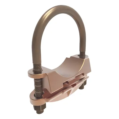 Conector Mecánico para Cable Calibre 4 a 3/0 AWG / Paralelo o 90° Grados a Tubo de 2" o Varilla de 2" - 2 3/8".