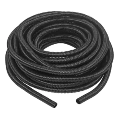 Manguera hermética flexible tipo PolyTuff no metálica, negra de 3/4", 100 pies. Uso comercial/industrial.