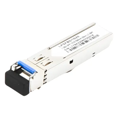 TRANSCEPTOR SFP+ 1G TX 1310 RX 1550 MONOMODO 20KM BIDI