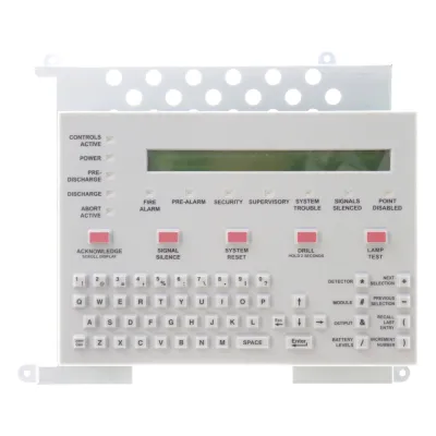 Teclado con pantalla LCD retroiluminada de 80 caracteres, en español, para paneles NOTIFIER serie ONYX
