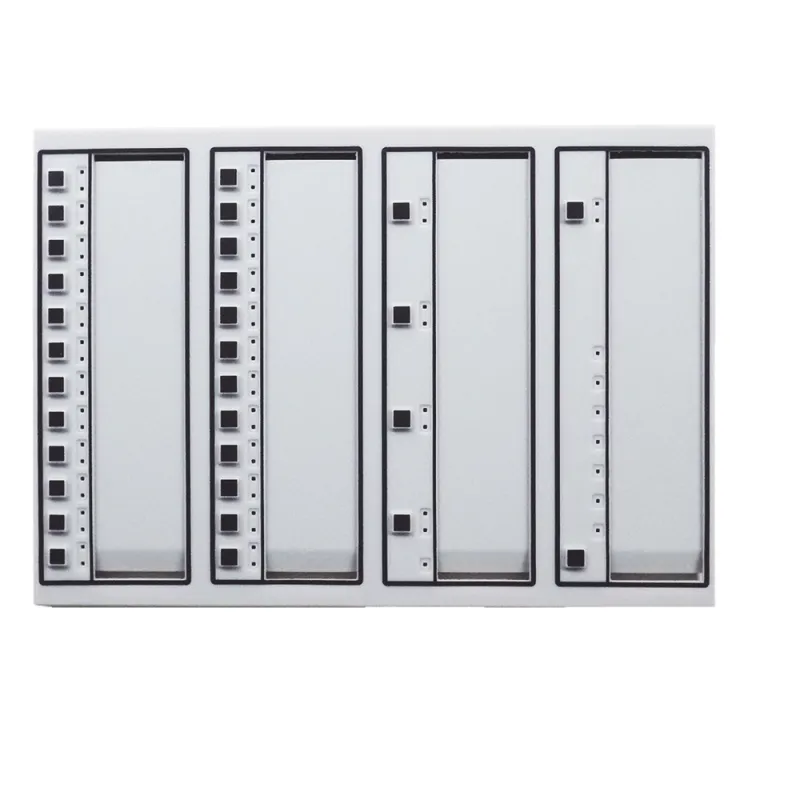 Teclado de anunciación con 24 botones programables para el sistema de comando de voz digital DVC-EM de NOTIFIER