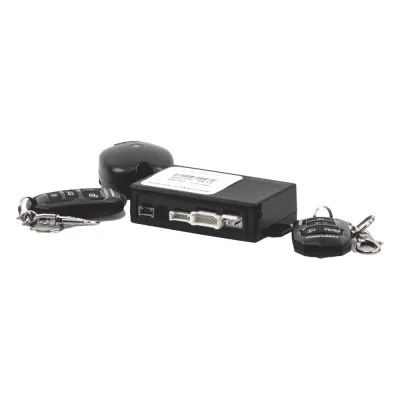 Alarma Vehicular Profesional de 1 vía con modulo CM2500 compatible con GPS X1-MAX LTE para App