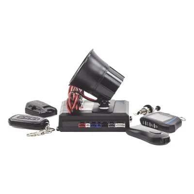 Kit de Alarma Vehicular Profesional y arranque remoto todo en uno de dos vías con rango de 1KM compatible con GPS X1-MAX LTE