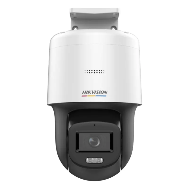 Domo PT IP 4 Megapixel / Lente 4 mm / Luz Blanca 30 mts / dWDR / PoE / IP66 / Micrófono y Bocina Interconstruido / Micro SD / Incluye Montaje de Pared y Techo