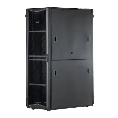 Gabinete FlexFusion para Centros de Datos, 45 UR, 800 mm de Ancho, 1070 mm de Profundidad, Fabricado en Acero, Color Negro