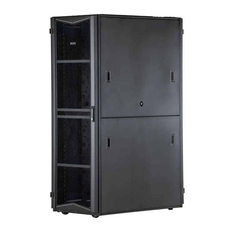 Gabinete FlexFusion para Centros de Datos, 45 UR, 800 mm de Ancho, 1070 mm de Profundidad, Fabricado en Acero, Color Negro