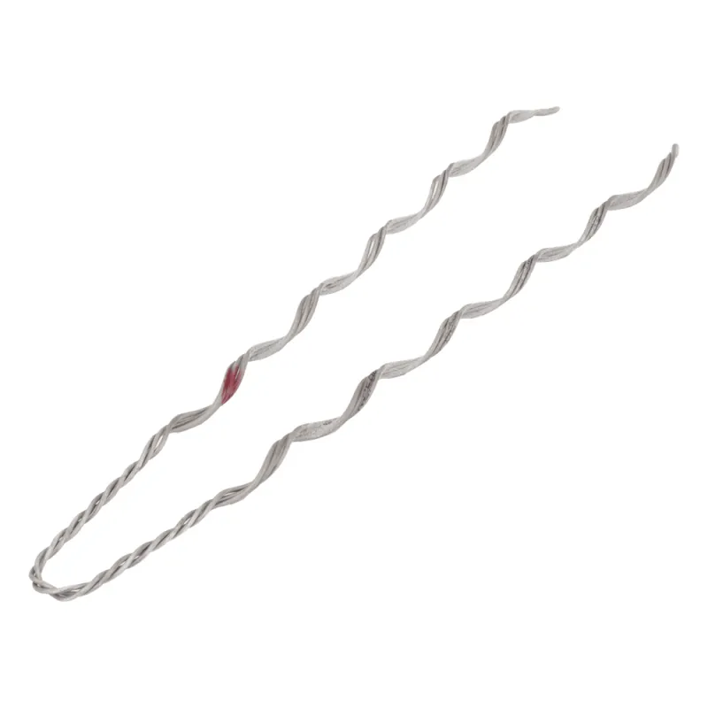 Remate Preformado de Acero Galvanizado para Fibra Mini-ADSS de 24 hilos SPAN 120 metros, diámetros 7.5 - 8 mm
