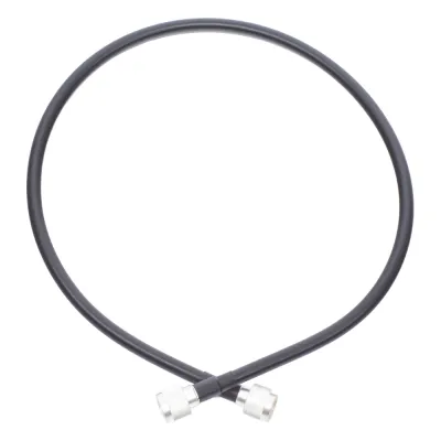 Jumper de 85 cm (33.46 Pulgadas) con Cable Coaxial LMR400 Conectores N Macho en Ambos Extremos
