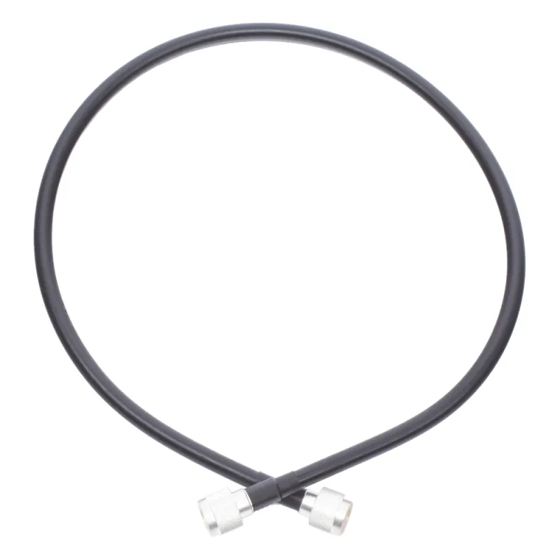 Jumper de 85 cm (33.46 Pulgadas) con Cable Coaxial LMR400 Conectores N Macho en Ambos Extremos