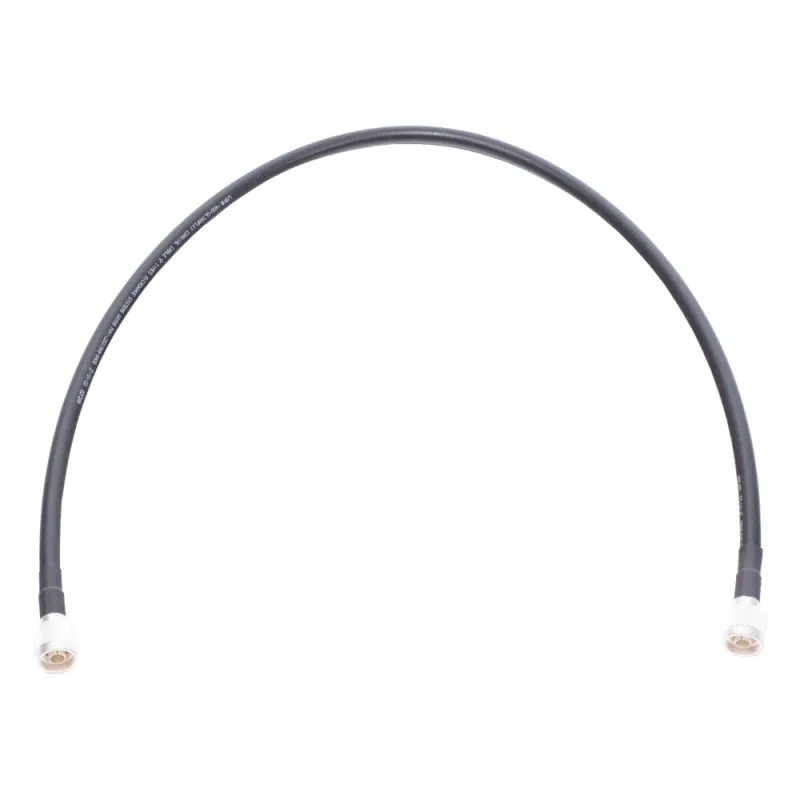 Jumper de 83 cm (32.68 Pulgadas) con Cable Coaxial LMR400 Conectores N en Ambos Extremos