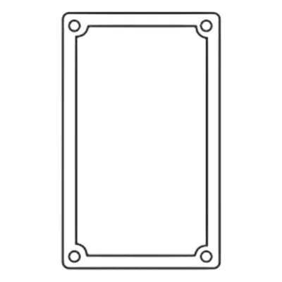 Empaque de Neopreno para Cajas FS/FD de 1 Gang.
