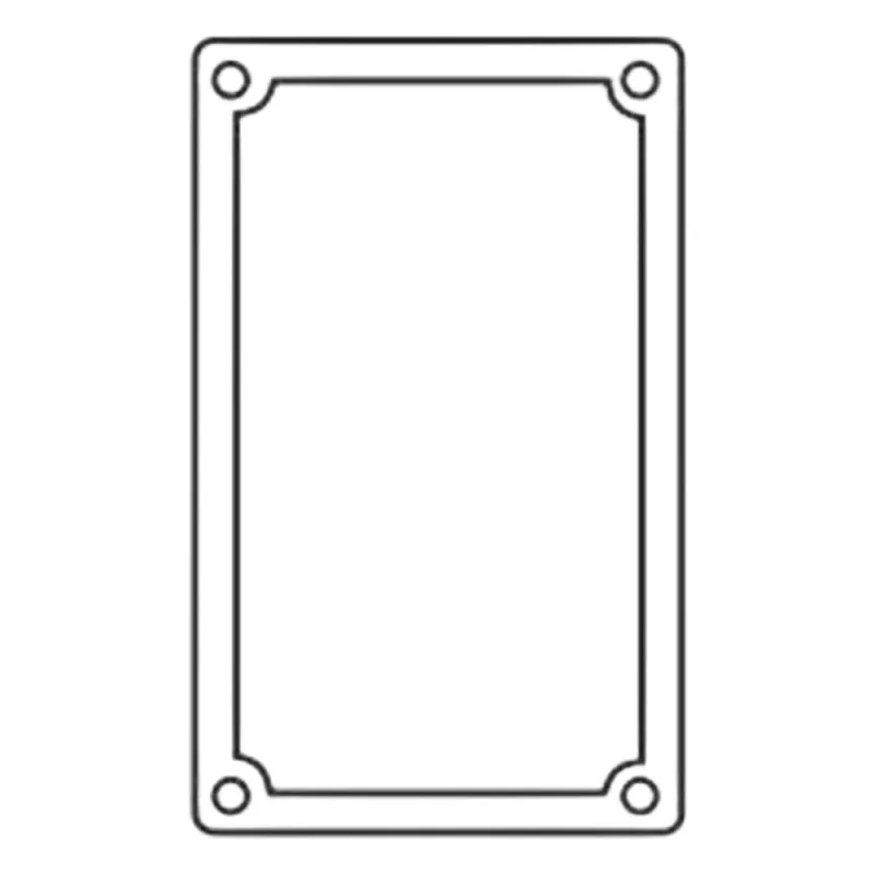 Empaque de Neopreno para Cajas FS/FD de 1 Gang.