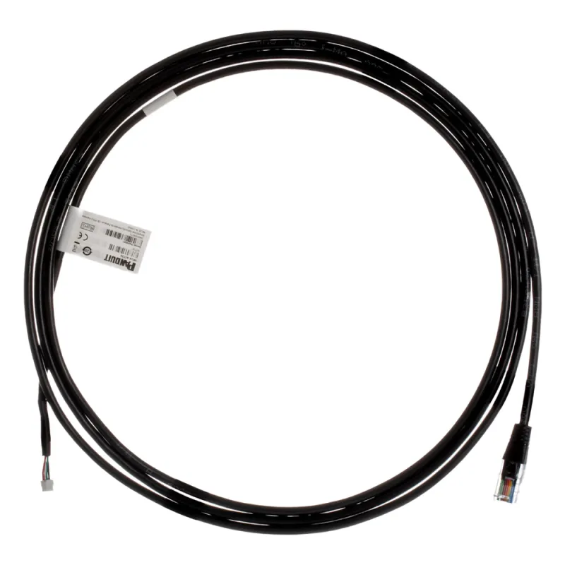 Cable de Extensión de Seguridad, Con Conexión JTS a RJ45 Macho, Para PDUs G5 Panduit, de 2.7 Metros