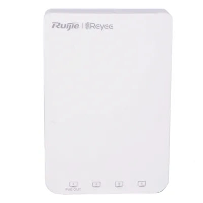 Punto de Acceso Wall Plate Wi-Fi 5 / 1267 Mbps Doble Banda / 802.11ac Wave 2 MU-MIMO 2x2 / 5 Puertos Gigabit / 1 Puerto PoE Out / Mesh / Beamforming / Gestión Cloud Gratuita