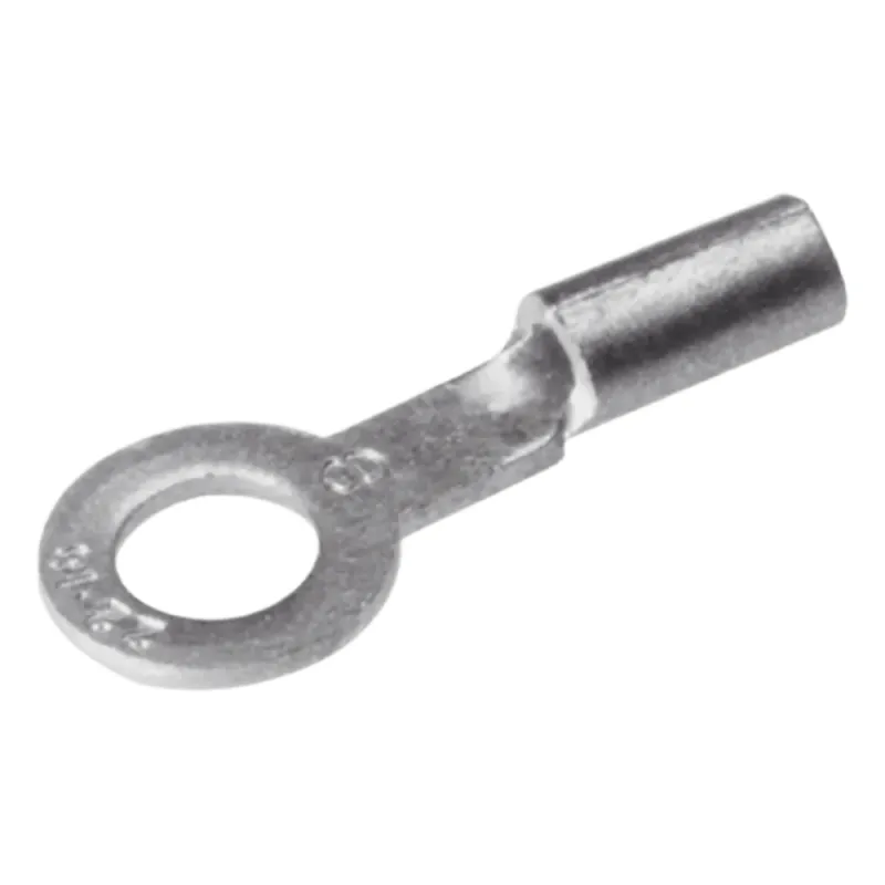 Zapata Terminal de Ojillo BURNDY para Tornillo 3/8 " (10 mm) y Calibre 12-10 AWG.