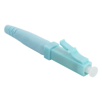 Conector Mecánico de Instalación en Campo, Multimodo LC/UPC, Pre-pulido, Re-terminable, Compatible con fibra OM1, OM2, OM3, OM4