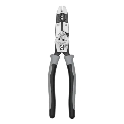 Pinza Híbrida Alta Palanca para Corte/ Ponchado/ Pelacable/ Cortaperno.